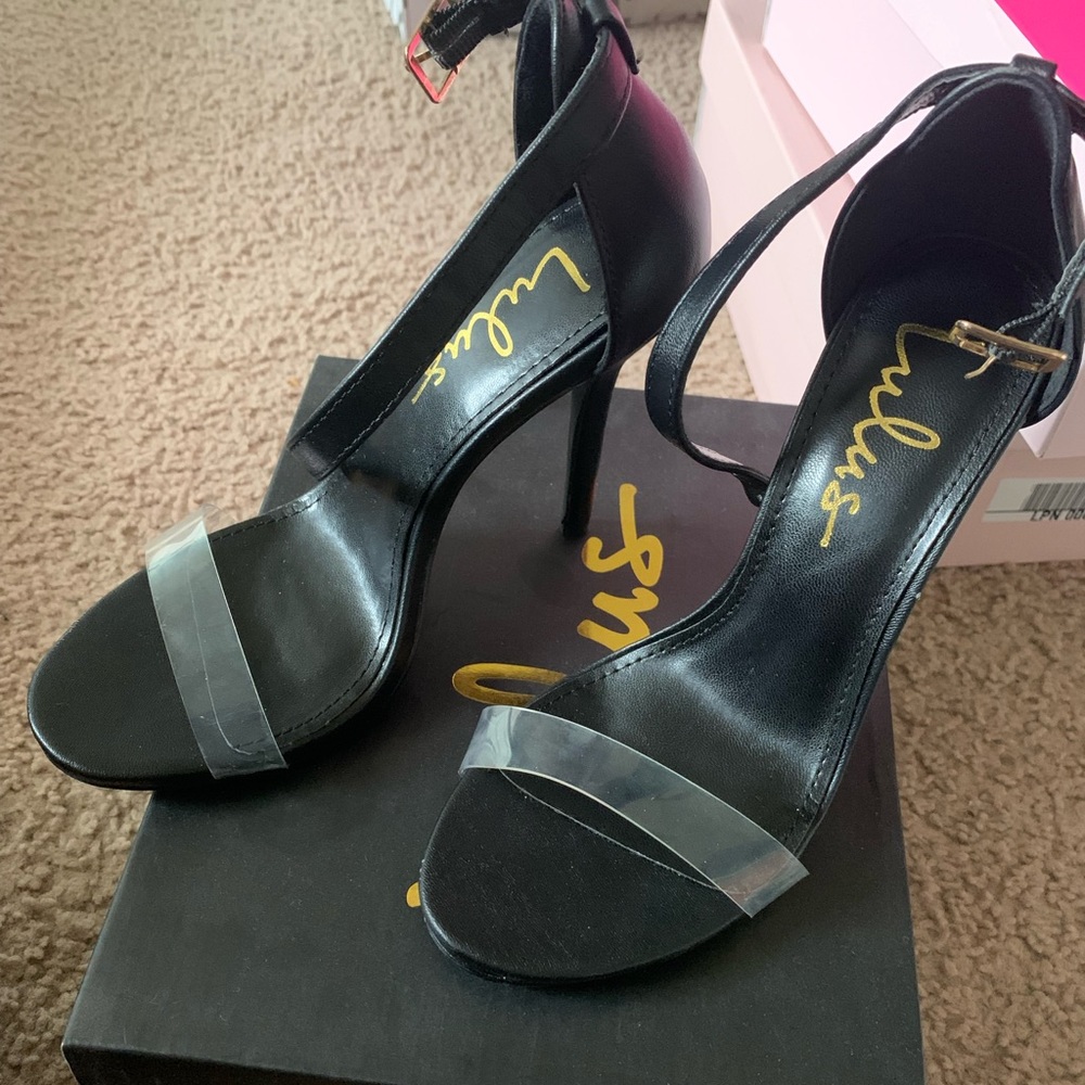 Black heels